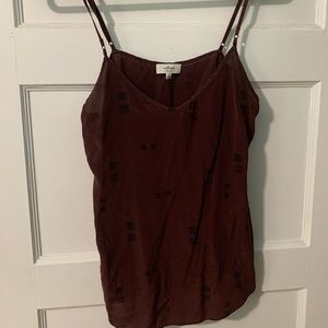 Aritzia - Wilfred - Silk Tank Top - EUC